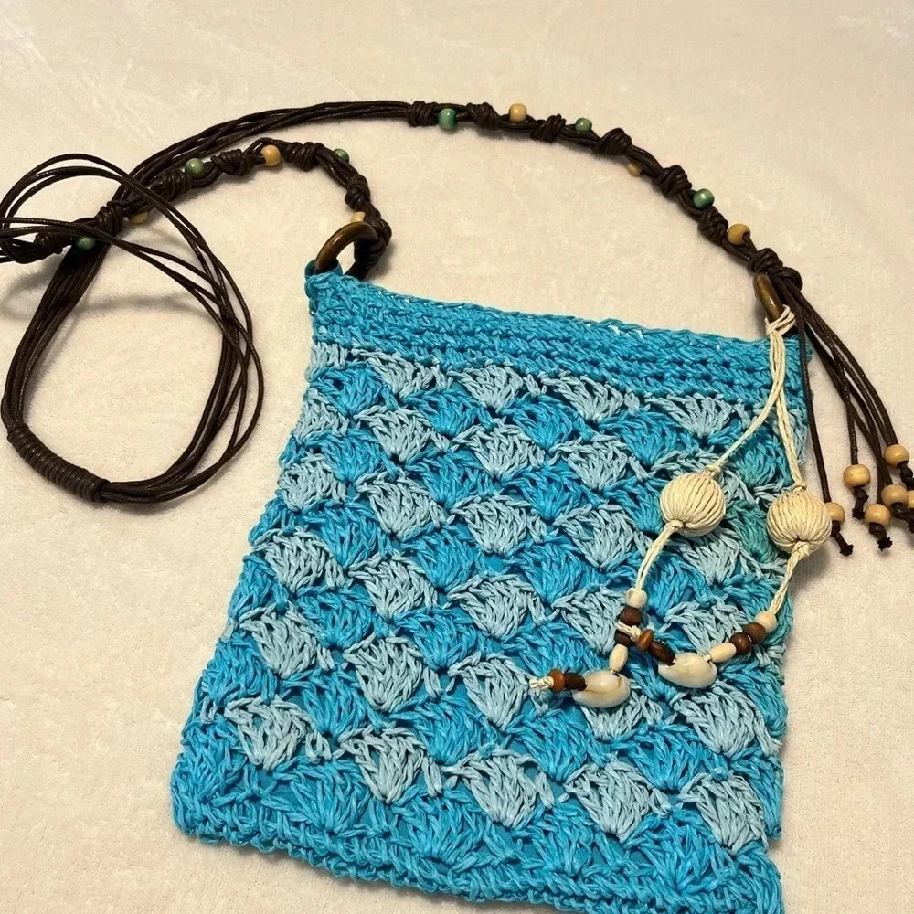 Cruise Club Women’s light blue Crossbody purse